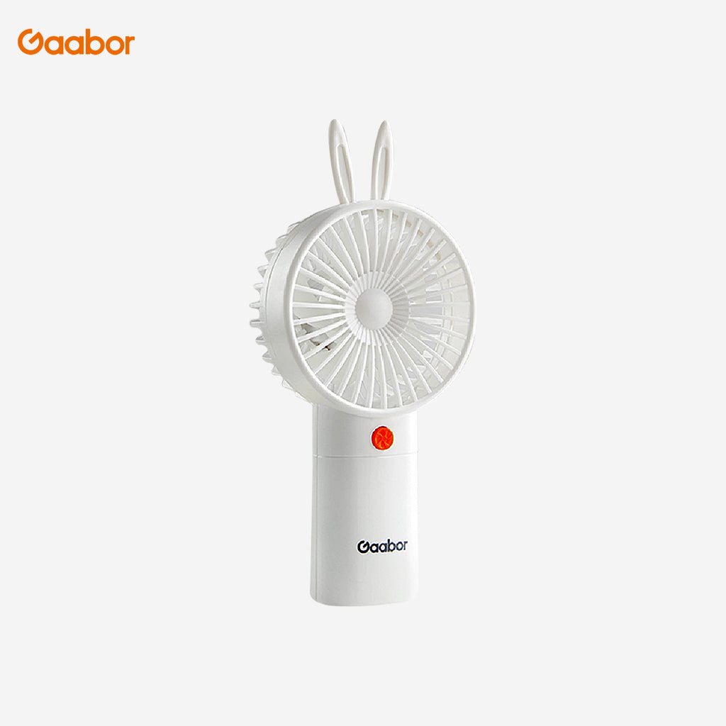 Gaabor Hand-held Fan Portable Mini Fan USB Rechargeable Handy Pocket Cooling Fan