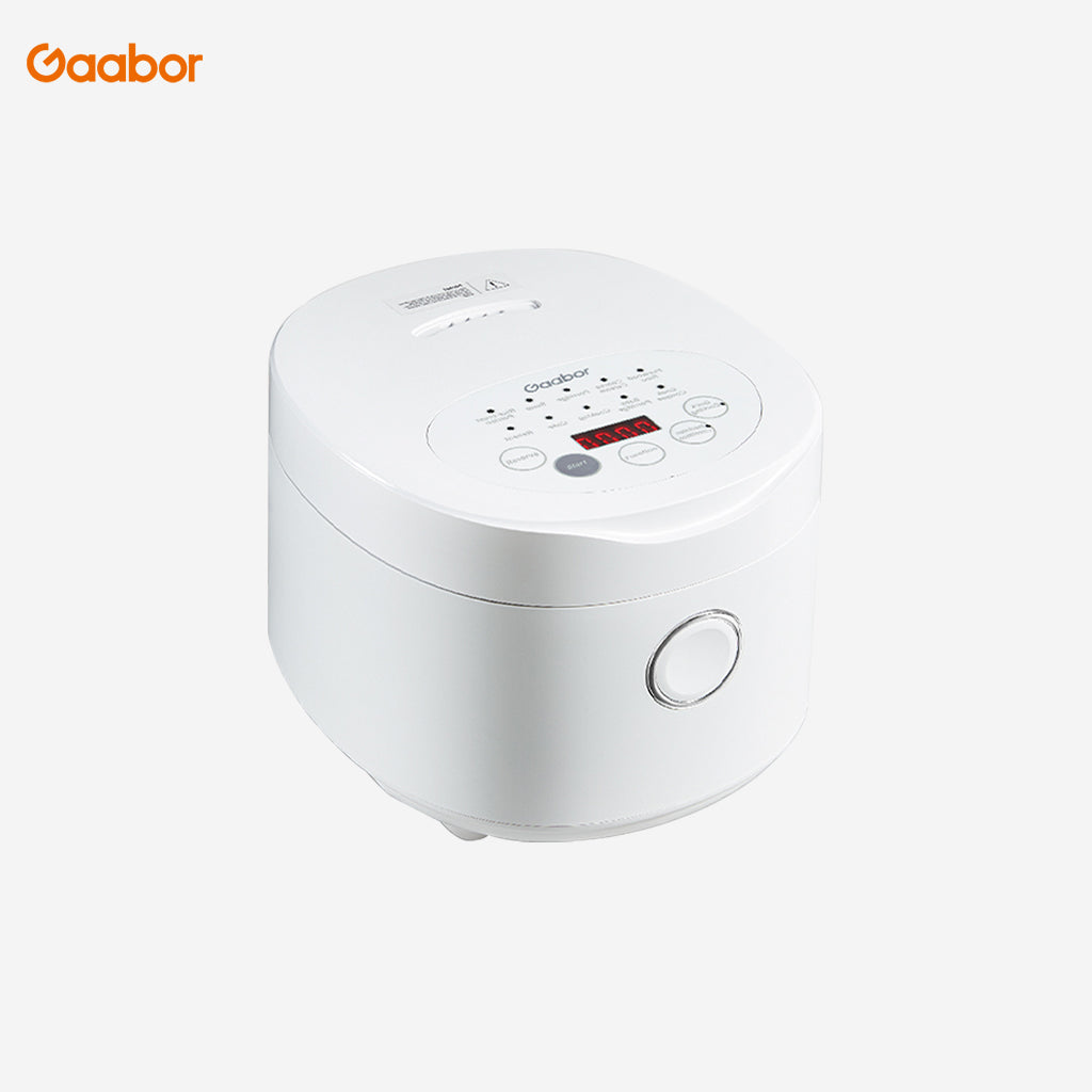 Gaabor 3L Intelligent Digital Rice Cooker w/ Steamer24-hour Reservation Non-Stick Coating