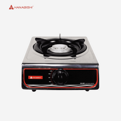 Hanabishi Single Burner Gas Stove,Stainless Top,Single Jet System GS600