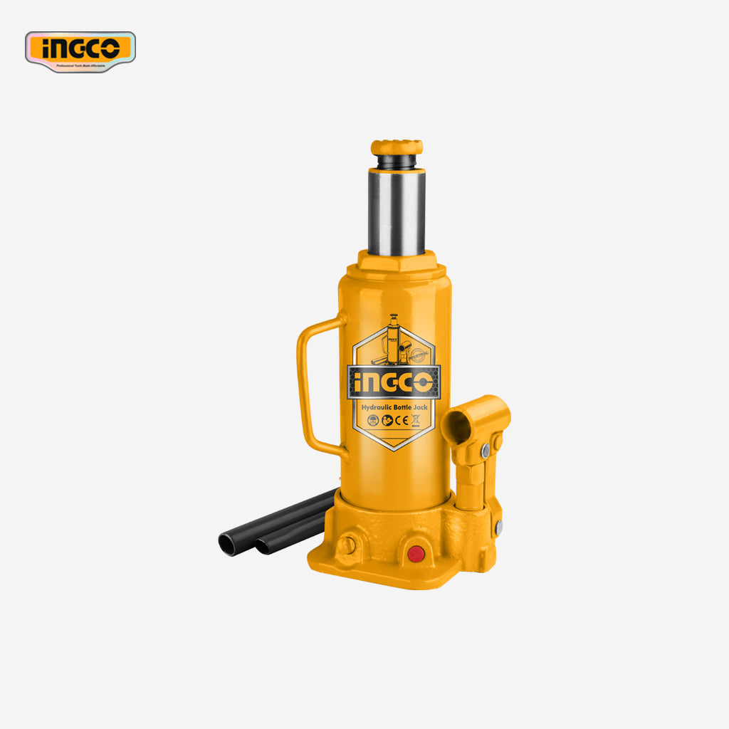 Ingco Hydraulic Bottle Jack 10 Tons HBJ1002