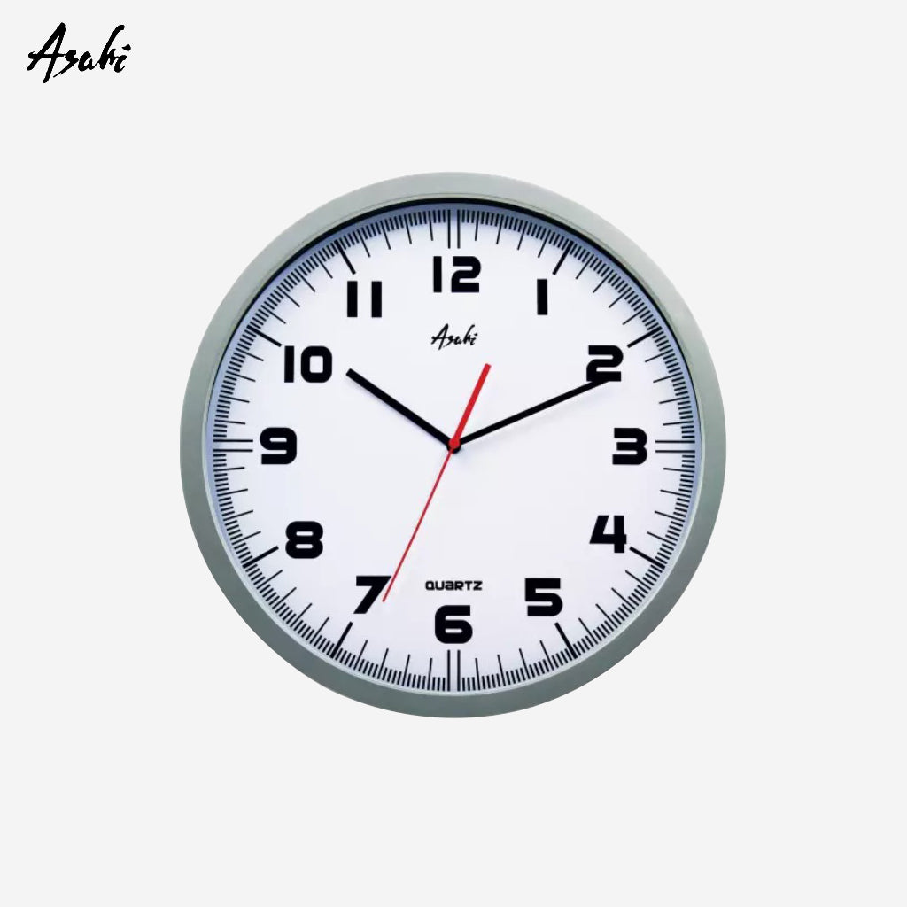 Asahi 14 Inches Round Wall Clock HC2514