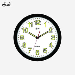 Asahi 14 Inches Glow in the Dark Round Wall Clock