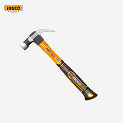 Ingco Ingco Claw Hammer 8oz/220g | 16oz/450g | 20oz/560g Strong Three-Color Fiberglass Handle