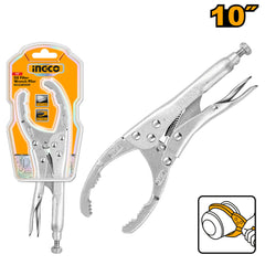 Ingco 10 Inch Adjustable Oil Filter Wrench Locking Plier 50-110mm HCJLW0509