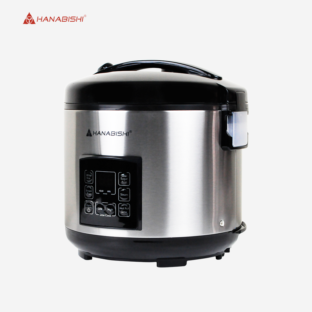 Hanabishi Low Carb/Sugar Rice Cooker 1.8L serves 10 cups HDESUGAR18MFRC