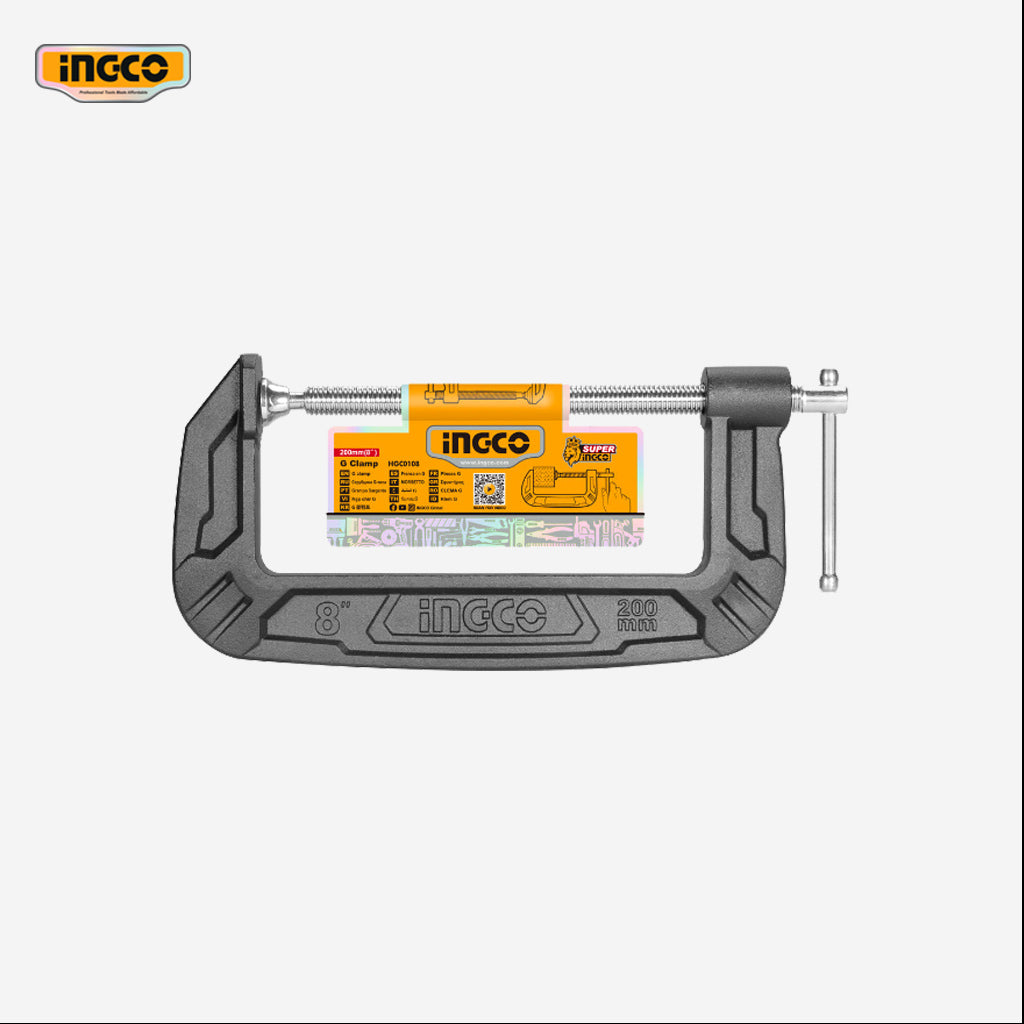 Ingco G-Clamp Cast Iron 150mm HGC0106