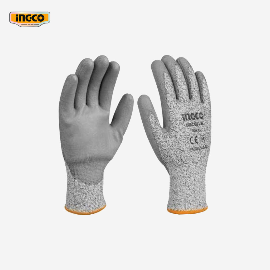 Ingco Ingco Cut Resistance Rubber Gloves XL HGCG01-XL / HGCG02-XL ING-HT
