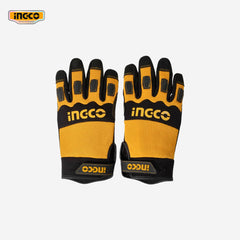 Ingco Micro Fibre Material Mechanic Gloves XL HGMG02-XL