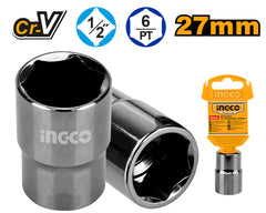 Ingco 1/2 Inch Hexagonal Socket CR-V Quality HHAST12271