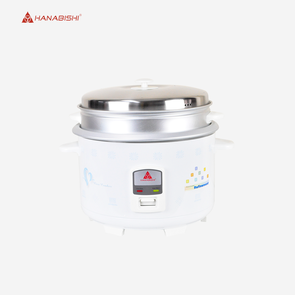 Hanabishi Rice Cooker 10L capacity estimated serves 100 persons HHRC-100FS