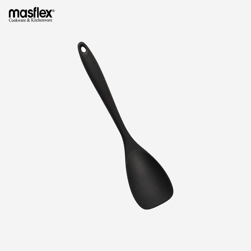 Masflex by Winland Silicone Solid Spoon L 28.7 cm x W 6.2 cm Made of Silicone & Nylon HI-973