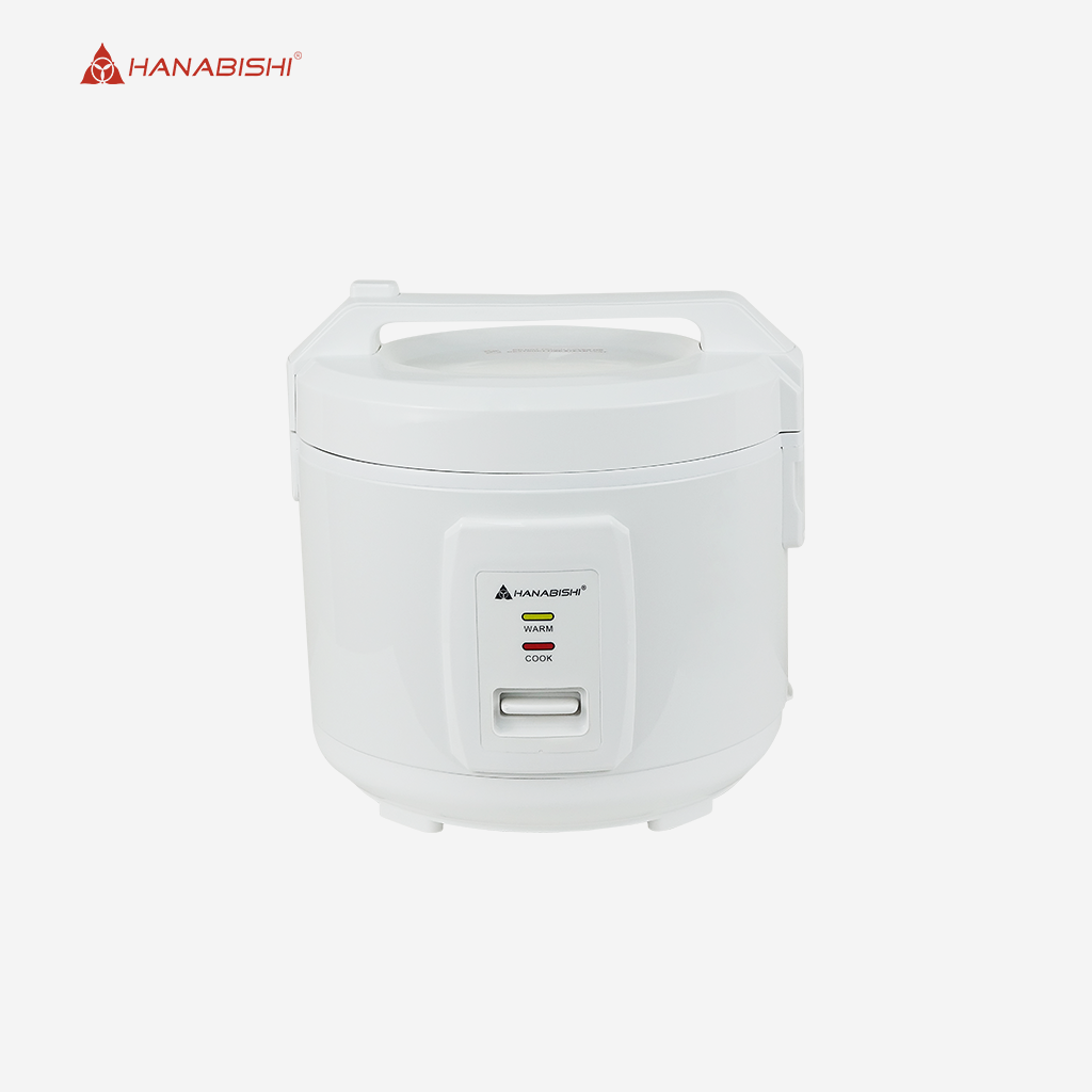 Hanabishi 1.5L 8 Cups White Jar Type Rice Cooker HJC-15WHT