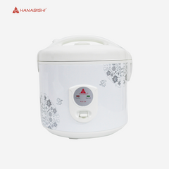 Hanabishi Jar Type Rice Cooker 2.8L serves 15 cups with steamer HJC28