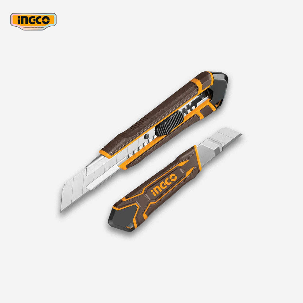 Ingco Ingco Industrial Snap Off Blade Cutter Knife HKNS112505 ING-HT