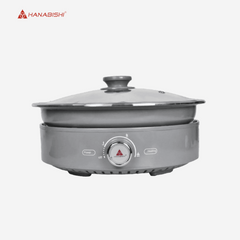 Hanabishi Multi Cooker Griller HMCGRILL50 12 in 1 function Non-stick Pot and Griller