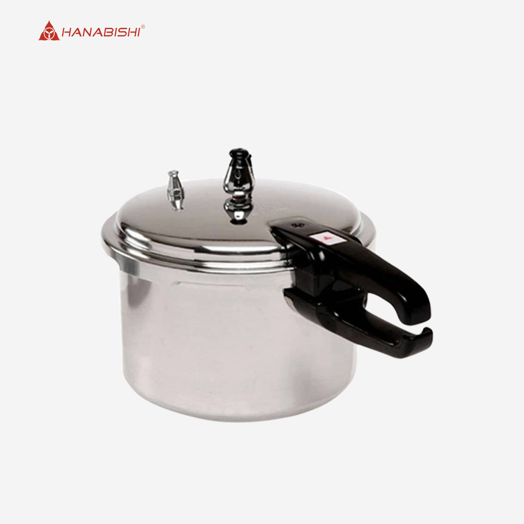 Hanabishi Pressure Cooker 4 Quarts Heavy Duty / 3.7 Liters HPC-4Q HPC4Q HPC 4Q