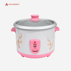 Hanabishi Rice Cooker 1.8L serves 10 cups Glass Cover HRC18G