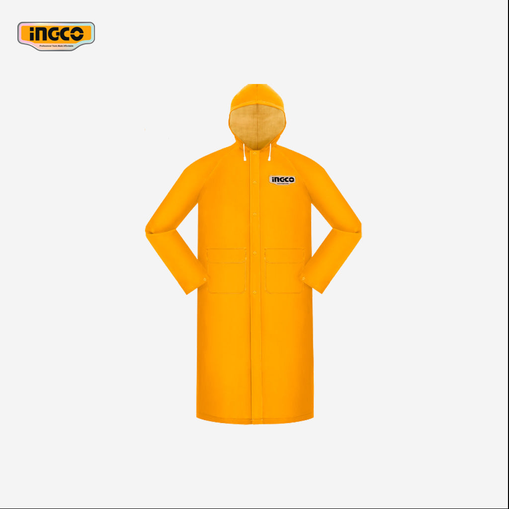 Ingco Rain Coat 100% New PVC Material (Medium) HRCTL031.M
