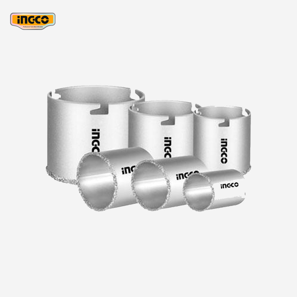 Ingco TCT Hole Saw Set Carbide Gritted HSB4061