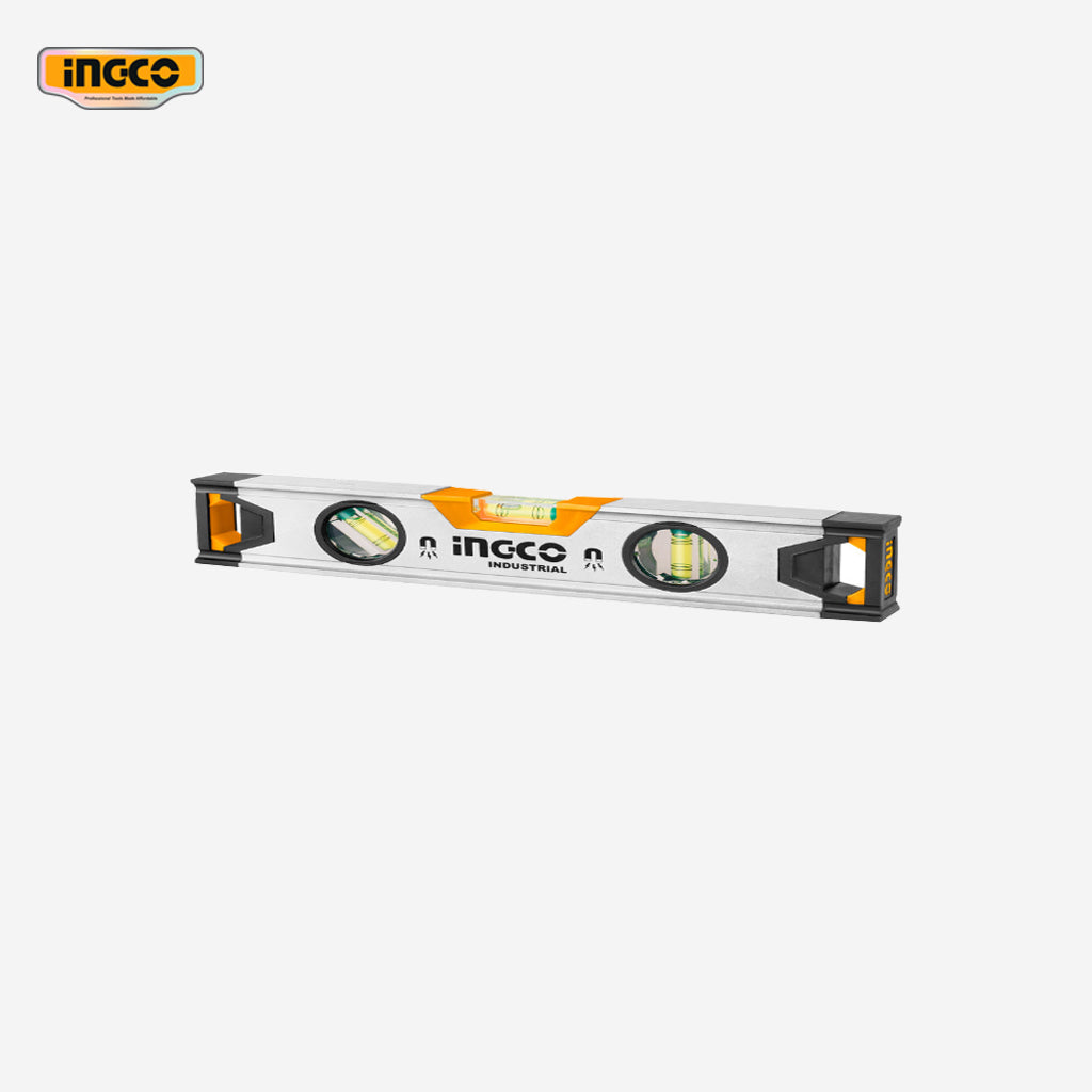 Ingco Magnet Spirit Bar Level w/ Powerful Magnet 30cm Level Bar Magnet HSL38030M