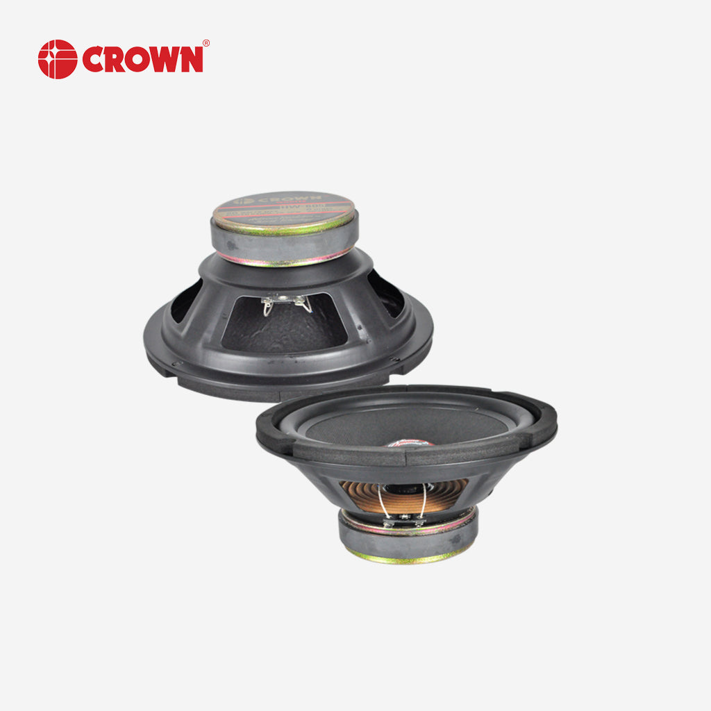 Crown 1pc 8 Inches / 50 Watts / 8 Ohms Woofer Speaker HW-805