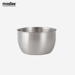 Masflex Kitchen Utensil Stainless Steel Deep Mixing Bowl Container Medium & Large