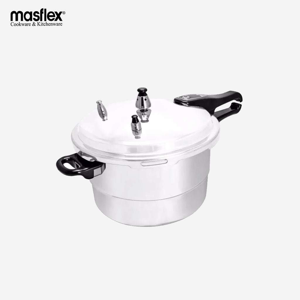 Masflex by Winland Non-stick Induction 7L Pressure Cooker with Steamer PC-7 Suitable to All Stove