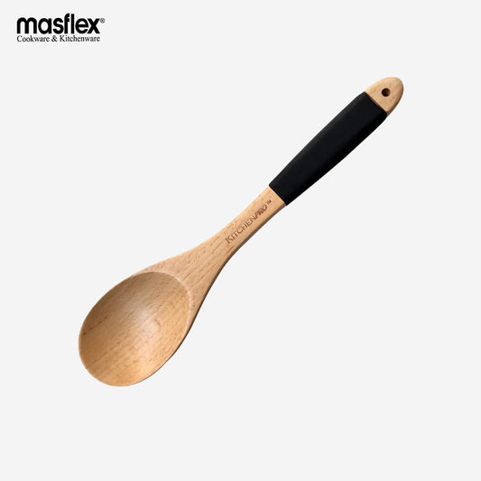 Kitchenpro by Masflex Beech Wood 12 inch / 30 cm Multipurpose Spoon KN-MPS