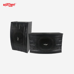 Konzert KS-430V Karaoke Speaker System 10inches 2-way Speaker Bass Reflex 400W (2)pieces