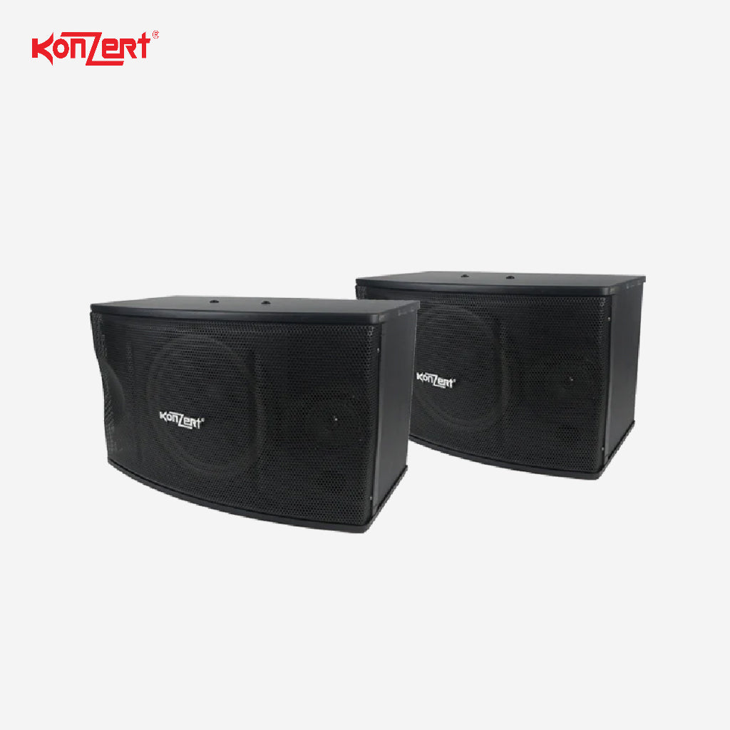 Konzert 2pcs KS-450V Karaoke Speaker Audio Sound 2 Way 3 Speaker Bass Reflex 450W