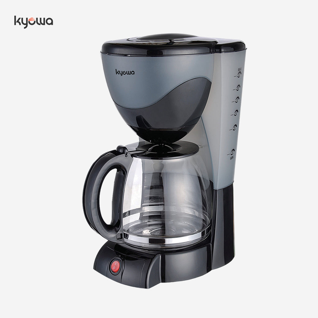 Kyowa Coffee Maker Coffee Machine 12 Cups w/ Aroma and Anti-Drip Function (Black) KW-1211