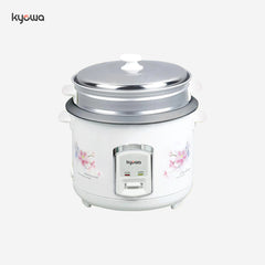 Kyowa 1.5L serves 4-5 cups Rice Cooker with Steamer KW-2015(WHT)