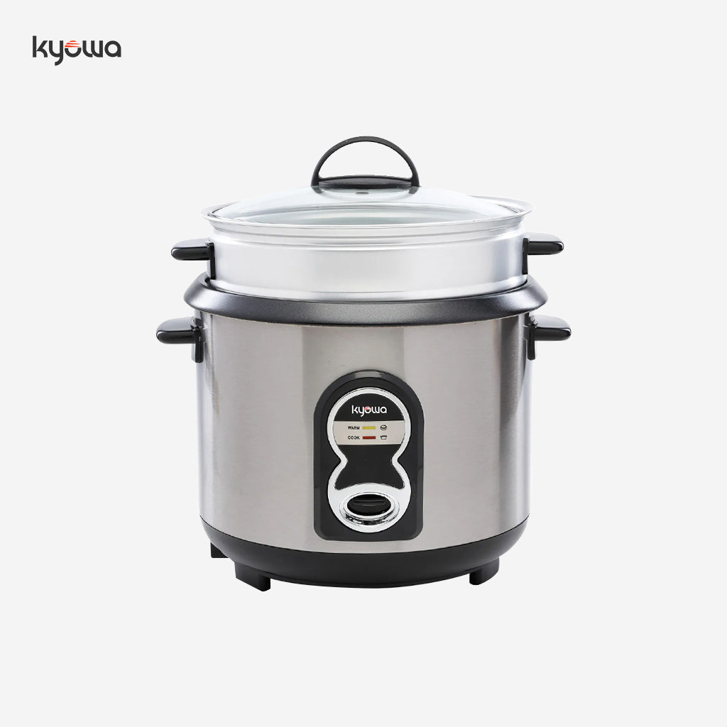 Kyowa 1.8L serves 8-10 cups Rice Cooker with Steamer KW-2044