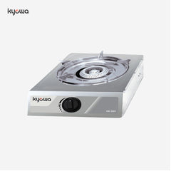 Kyowa Stainless Steel Single Burner Gas Stove with Cast Iron Burners KW-3507