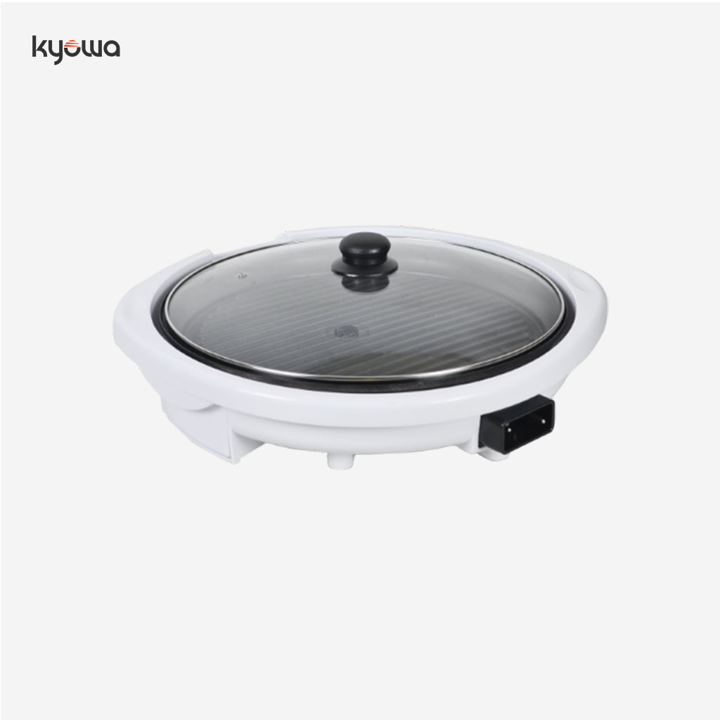 Kyowa Round Grooved Non-stick Electric Griller 1500watts KW-3758 ...