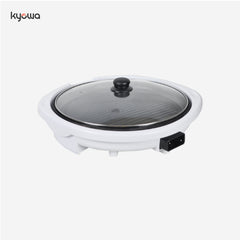 Kyowa Round Grooved Non-stick Electric Griller 1500watts KW-3758