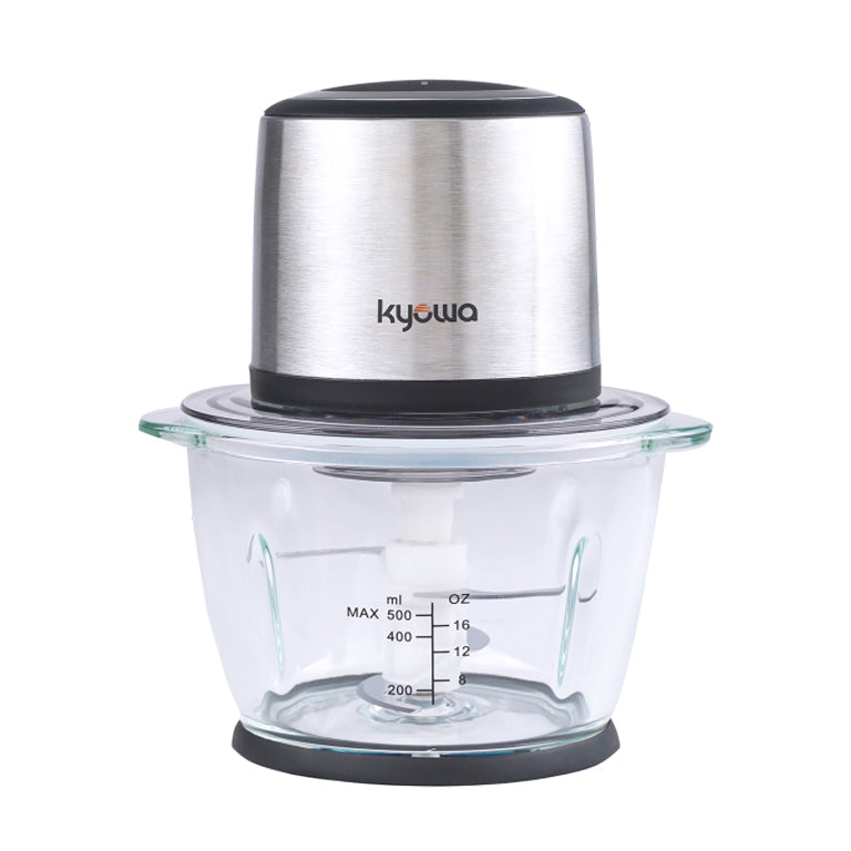 Kyowa 0.5 Liters Glass Bowl Capacity Electric Food Chopper 500W KW-4610