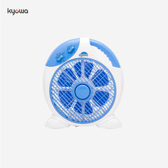 Kyowa 10inches Box Fan Electric Fan w/ 3-Speed Rotary Switch KW-6910