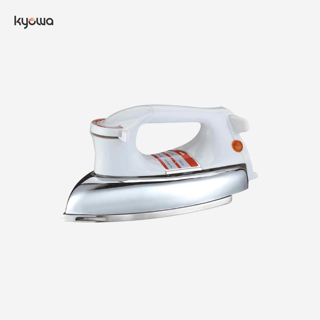 Kyowa Smooth Ironing Sole Plate Automatic Electric Flat Iron 1000W KW-7002(WHT)