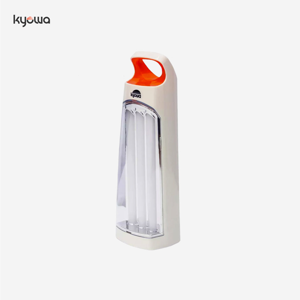 Kyowa Rechargeable LED Lamp Lantern w/ Auto Power Failure feature (White/Orange) KW-9130