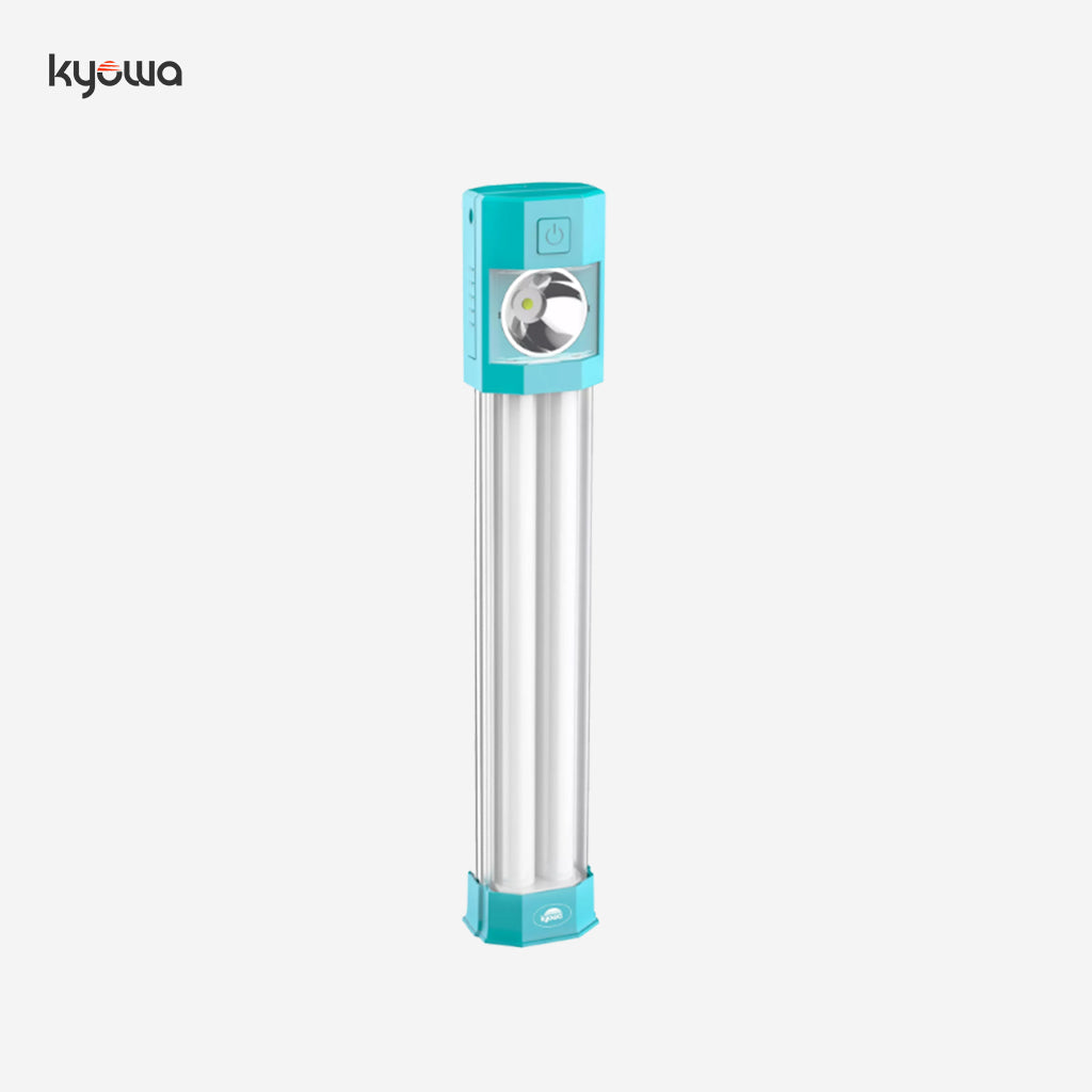 Kyowa Rechargeable LED Lamp Lantern Pull up handle (Blue) KW-9135