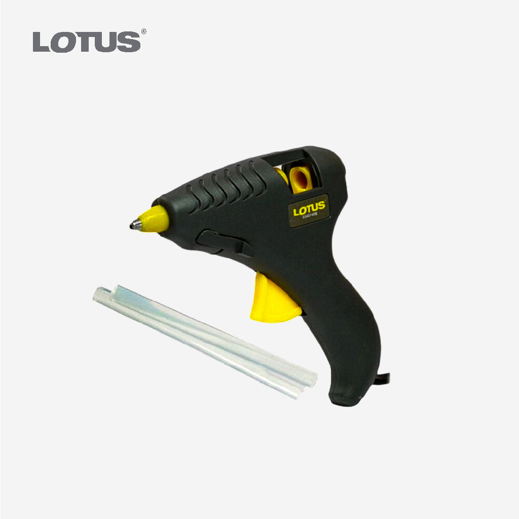 Lotus 10w Heavy Duty Glue Gun Small with 2pc Glue Stick LGG160E