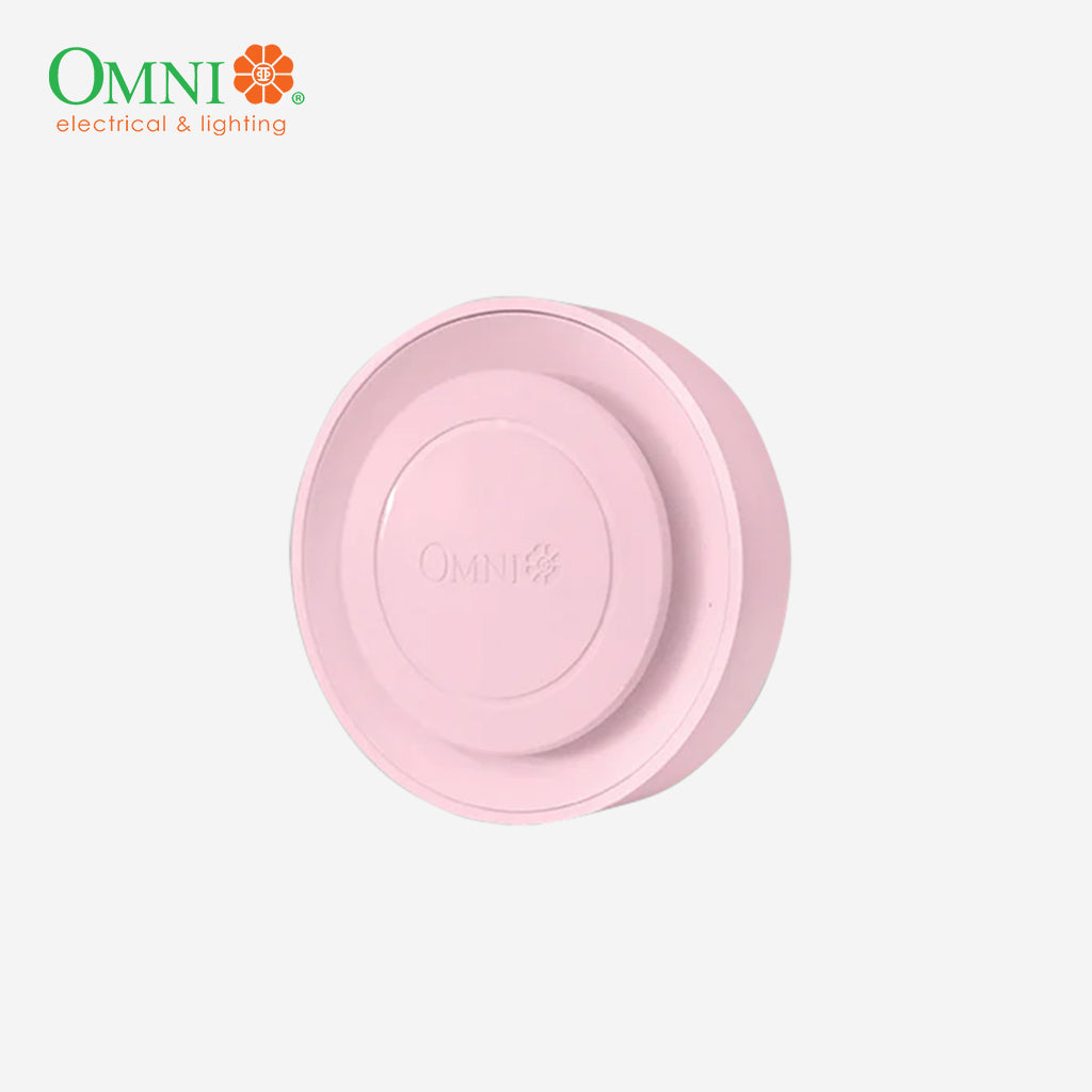 Omni by Winland Candy LED Night Light Round and Square LNL-101-PK/LNL-102-PK