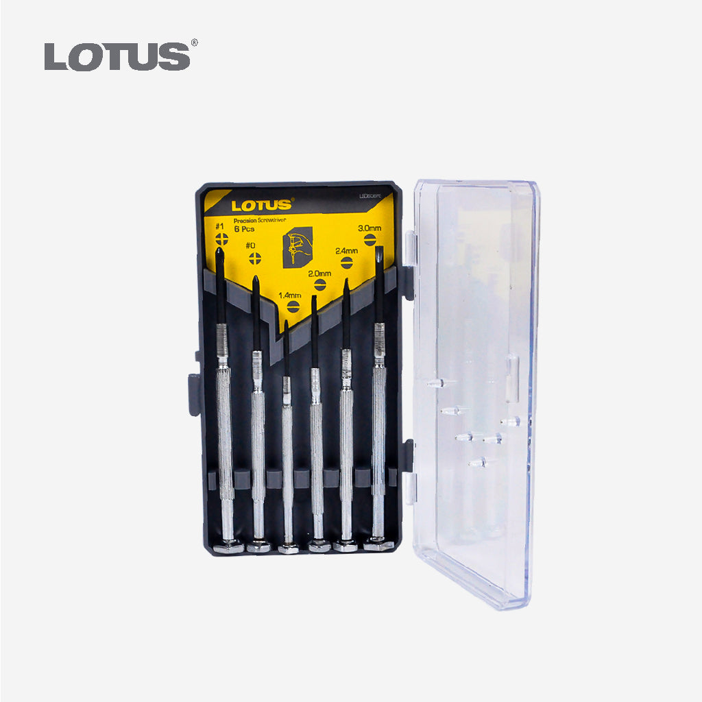 Lotus Precision Screwdriver 6pc LSD606PE