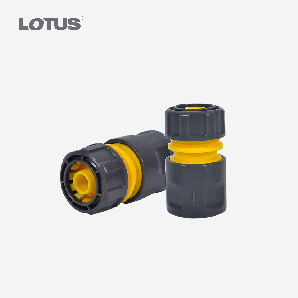 Lotus 1/2" Plastic Garden Hose Connector | Hose Nozzle LTGT12HCX