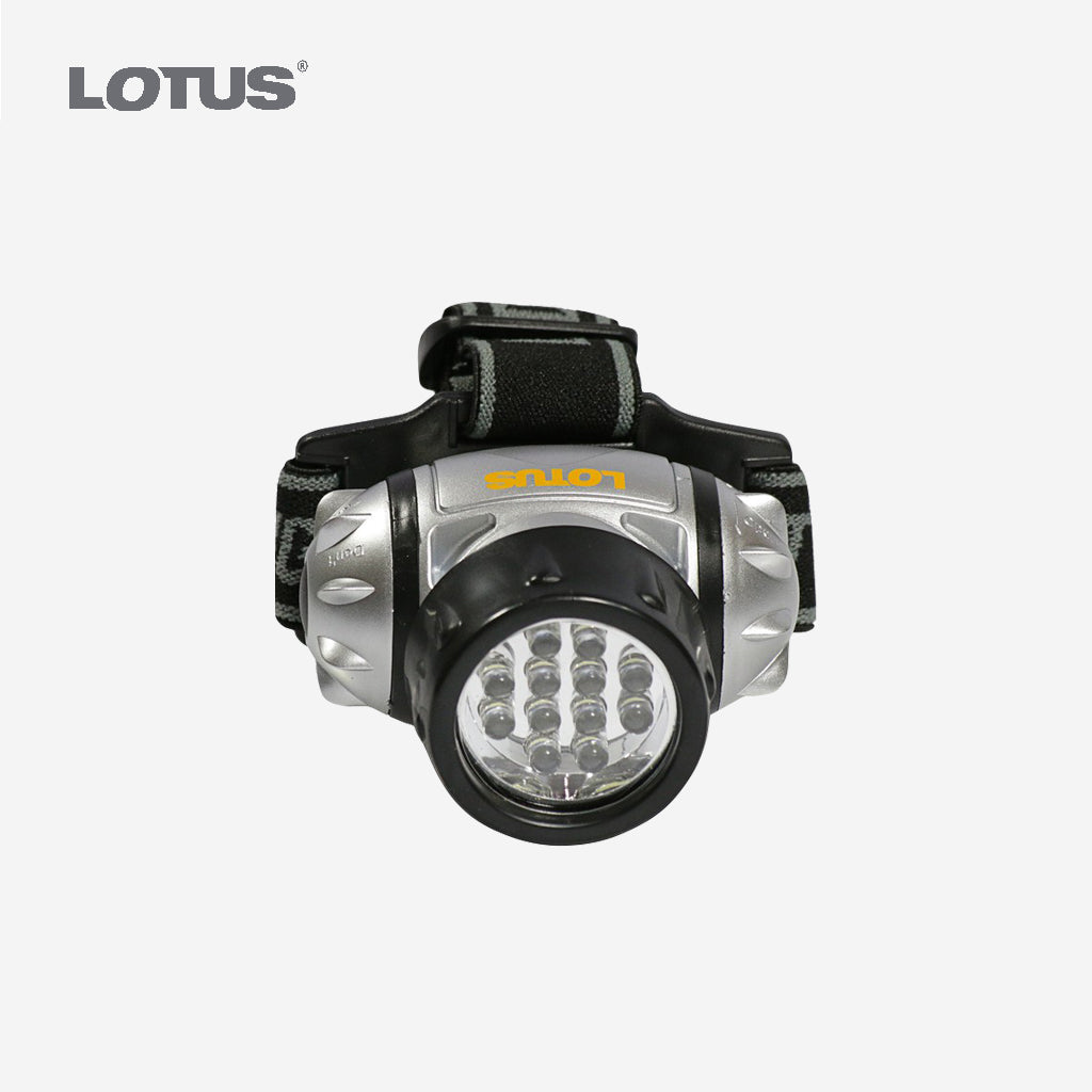 Lotus by Winland Super Bright LED Headlamp 12LED 60LM (Black) LTHL3331