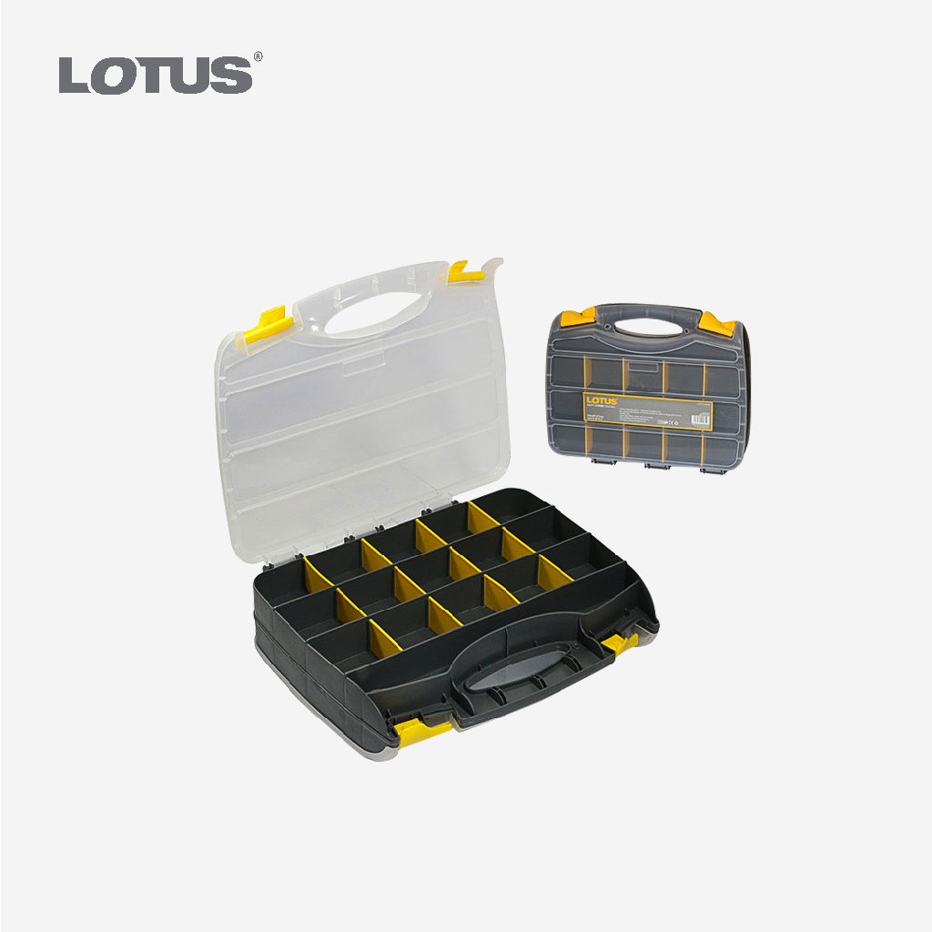 Lotus Parts Organizer (Dual) 12inches (Black) LTPO1200D-Parts & Tool Storage