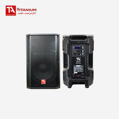 Titanium Audio 1pc 12 Inch 2-way Active Powered Plastic Cabinet Moulded 700Watts