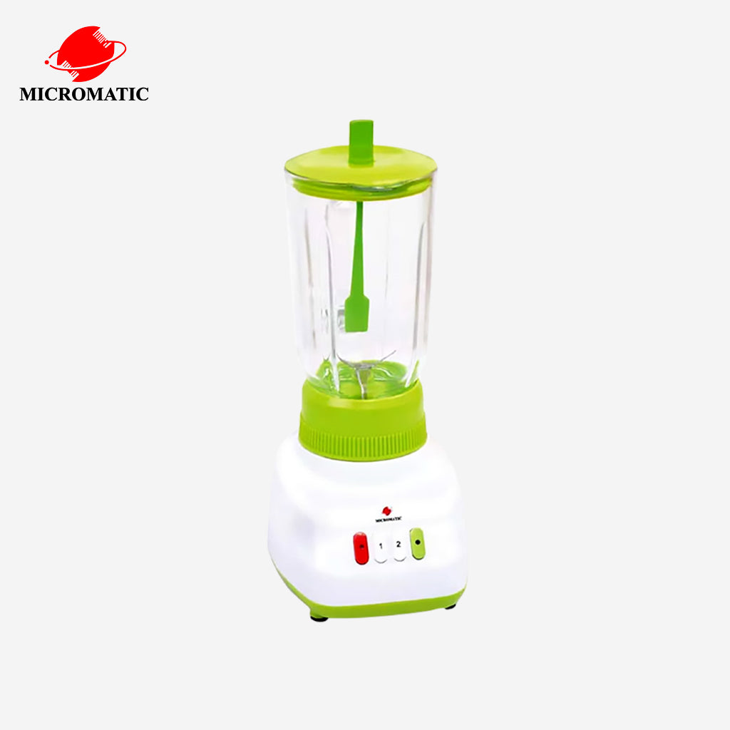 Micromatic 1.2Liters 2-speed Mode Glass Jar Blender with Stirrer 300W MB-1222