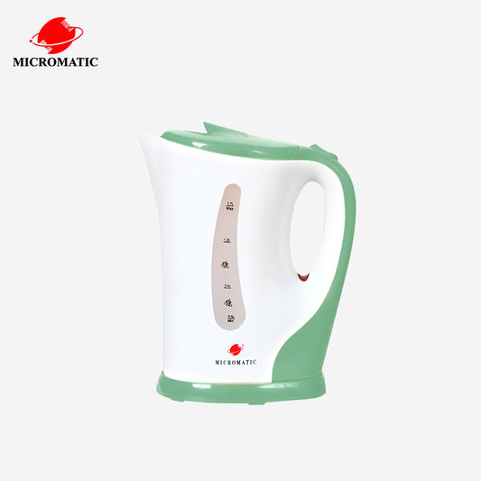 Micromatic Plastic Material Electric Kettle | Water Heater 1.5L / 1000Watts MCK-1700